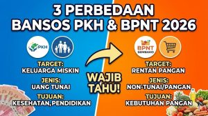 3 Perbedaan Bansos PKH dan BPNT Tahun 2026 yang Wajib Diketahui KPM