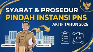 Syarat dan Prosedur Pindah Instansi untuk PNS Aktif Tahun 2026