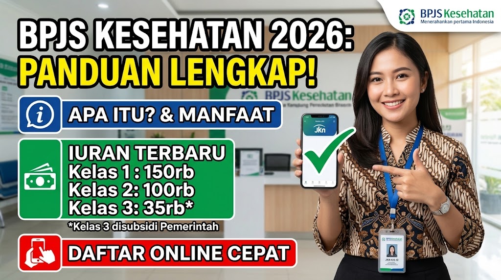 Apa Itu BPJS Kesehatan? Manfaat, Iuran 2026, dan Cara Daftar Online