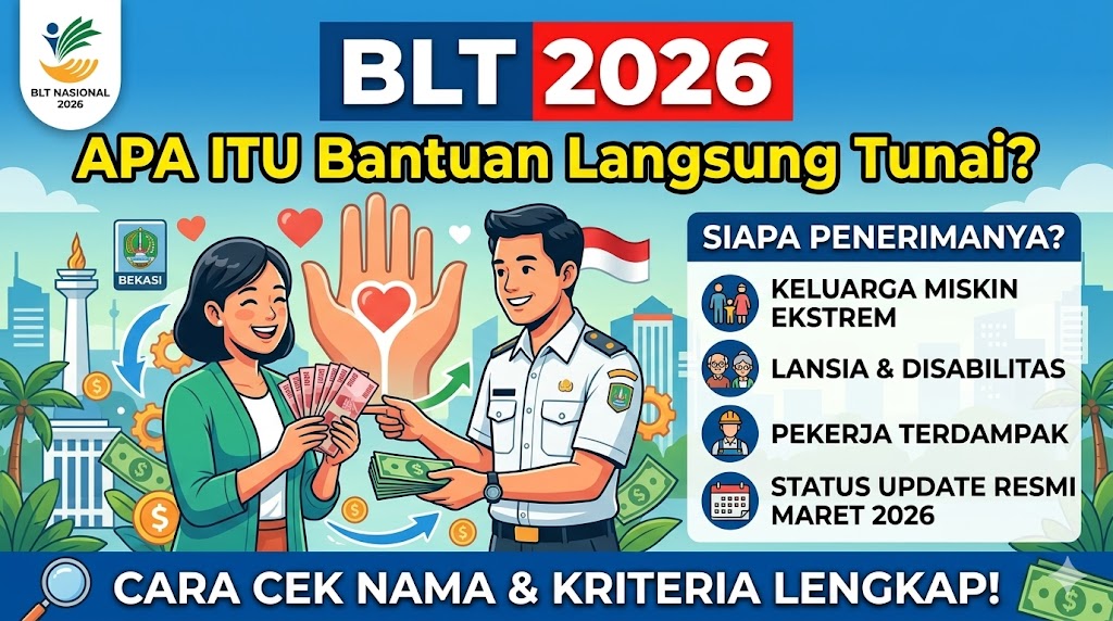 Apa Itu Bantuan Langsung Tunai 2026 dan Siapa yang Berhak Menerimanya?